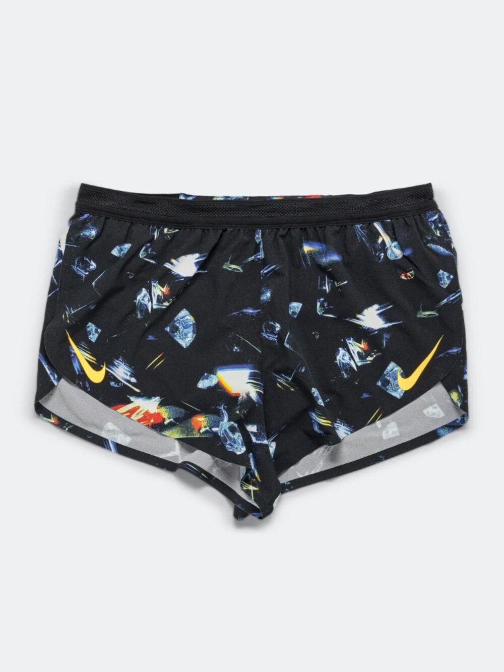 Nike AeroSwift Glam Men's Dri-FIT ADV 2" Brief-Lined Running Shorts Black Small
